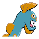 Huntail, Back, in HeartGold & SoulSilver