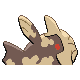 Relicanth, Back, in HeartGold & SoulSilver