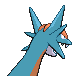 Salamence, Back, in HeartGold & SoulSilver