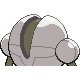 Registeel, Back, in HeartGold & SoulSilver
