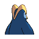 Prinplup, Back, in HeartGold & SoulSilver