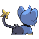 Shinx, Back, in HeartGold & SoulSilver