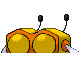 Combee, Back, in HeartGold & SoulSilver