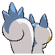 Pachirisu, Back, in HeartGold & SoulSilver