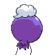 Drifloon, Back, in HeartGold & SoulSilver