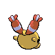 Chingling, Back, in HeartGold & SoulSilver