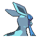 Glaceon, Back, in HeartGold & SoulSilver