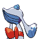 Froslass, Back, in HeartGold & SoulSilver