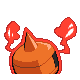Rotom Heat, Back, in HeartGold & SoulSilver