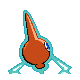 Rotom, Back, in HeartGold & SoulSilver