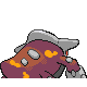 Heatran, Back, in HeartGold & SoulSilver