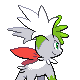 Shaymin Sky Forme, Back, in HeartGold & SoulSilver