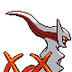 Arceus Fire, Back, in HeartGold & SoulSilver