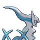 Arceus Ice, Back, in HeartGold & SoulSilver
