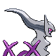 Arceus Poison, Back, in HeartGold & SoulSilver