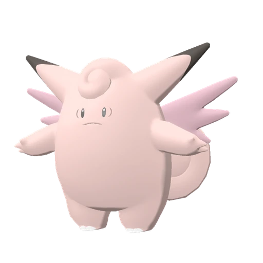 Clefable, Front, in Legends: Arceus