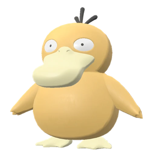 Psyduck, Front, in Legends: Arceus