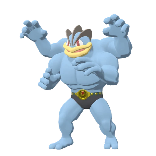 Machamp, Front, in Legends: Arceus