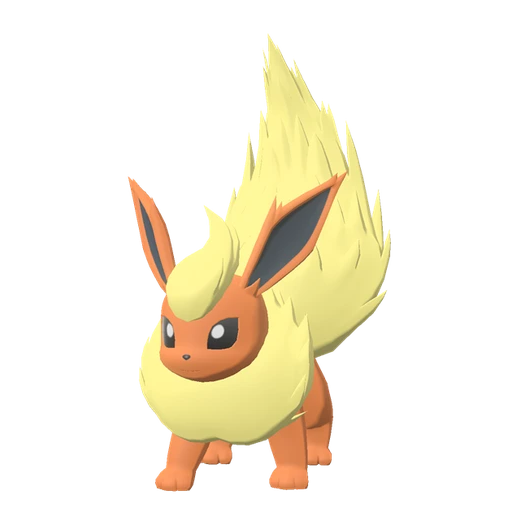 Flareon, Front, in Legends: Arceus