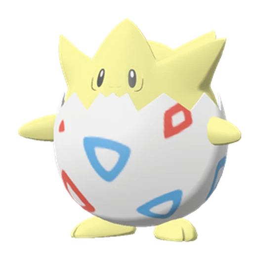 Togepi, Front, in Legends: Arceus