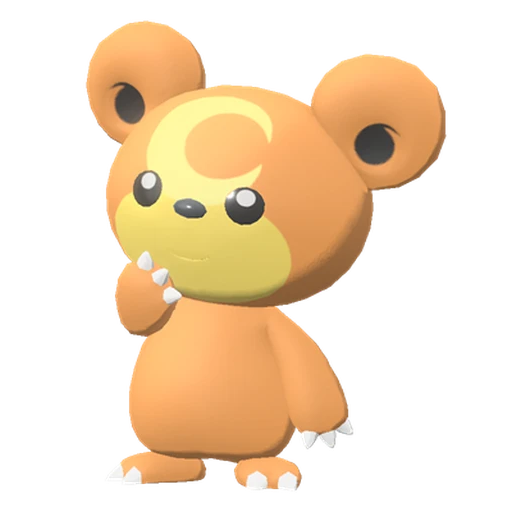 Teddiursa, Front, in Legends: Arceus