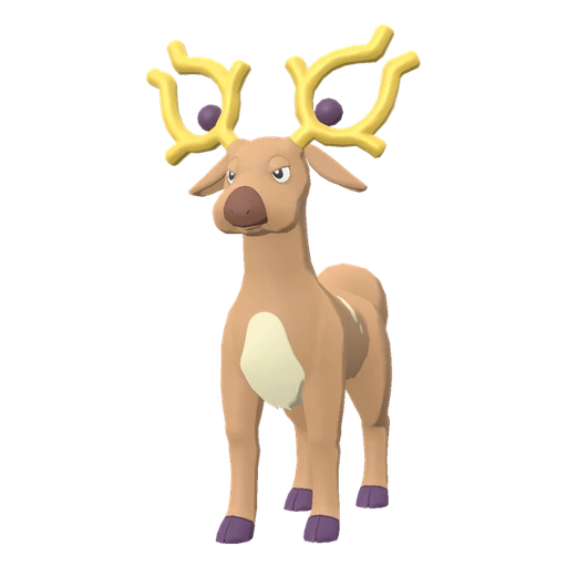 Stantler, Front, in Legends: Arceus