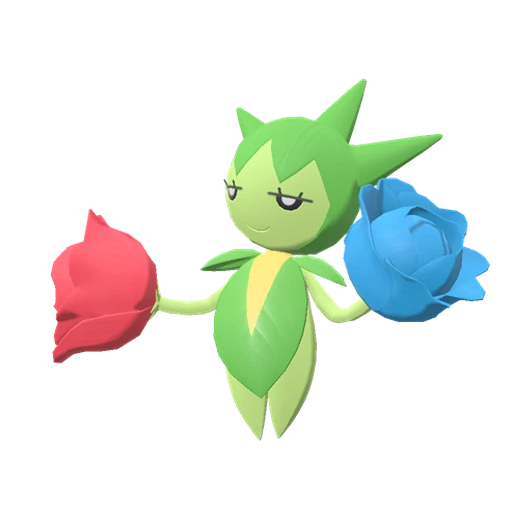 Roselia, Front, in Legends: Arceus