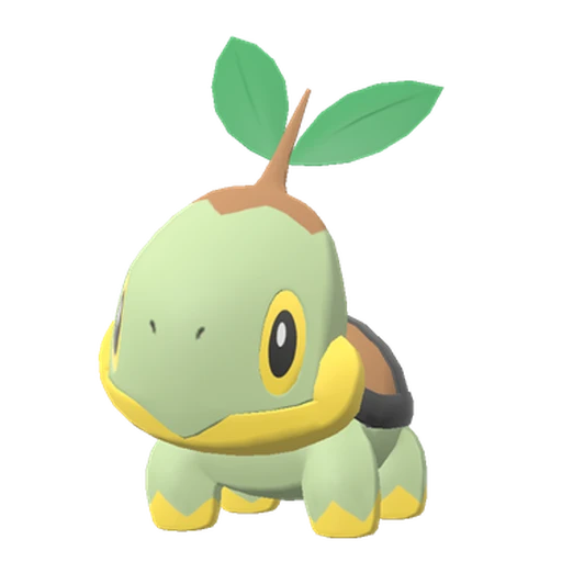 Turtwig, Front, in Legends: Arceus