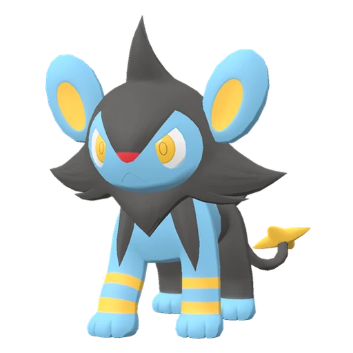 Luxio, Front, in Legends: Arceus