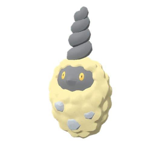Burmy Sandy Cloak, Front, in Legends: Arceus