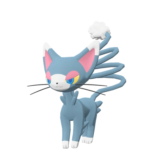 Glameow, Front, in Legends: Arceus