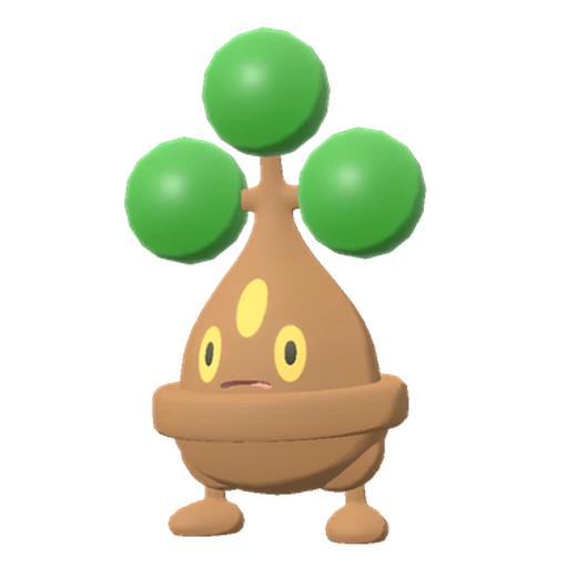 Bonsly, Front, in Legends: Arceus