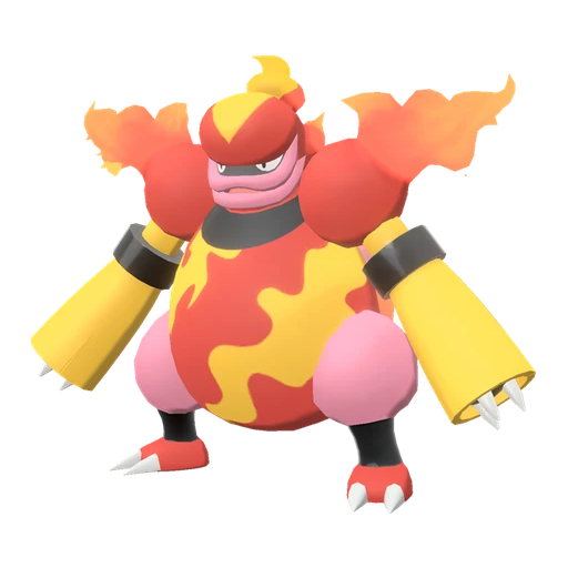 Magmortar in Legends: Arceus