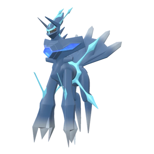 Dialga Origin Forme, Front, in Legends: Arceus