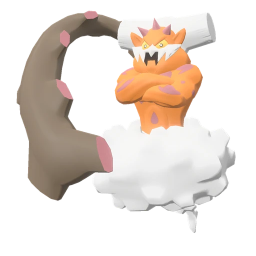 Landorus Incarnate Forme, Front, in Legends: Arceus