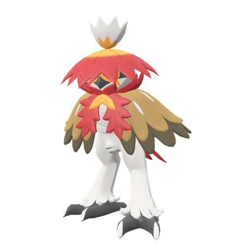 Decidueye Hisuian, Front, in Legends: Arceus