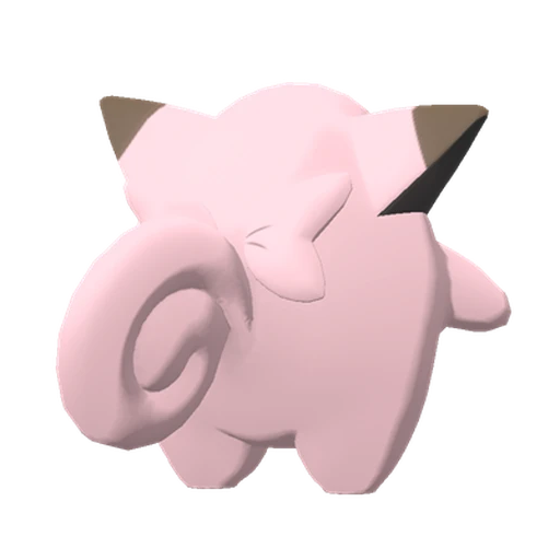 Clefairy, Back, in Legends: Arceus