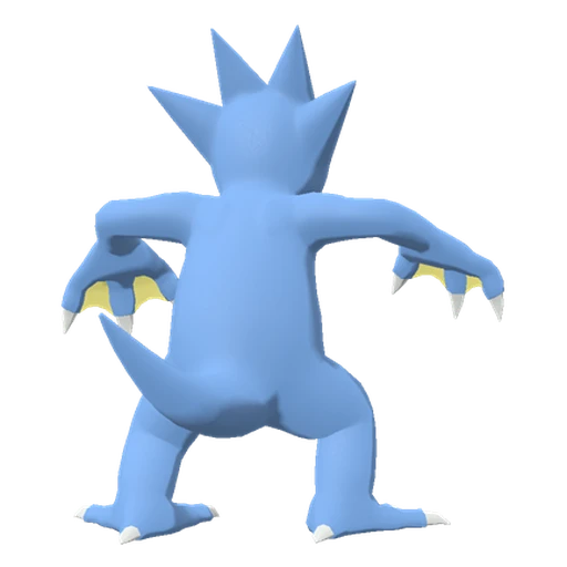 Golduck, Back, in Legends: Arceus