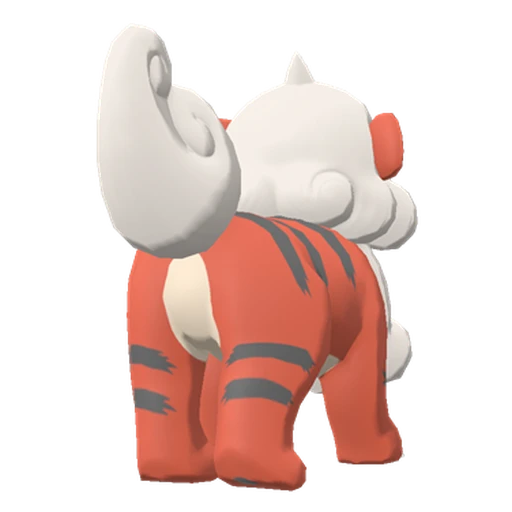 Growlithe Hisuian, Back, in Legends: Arceus
