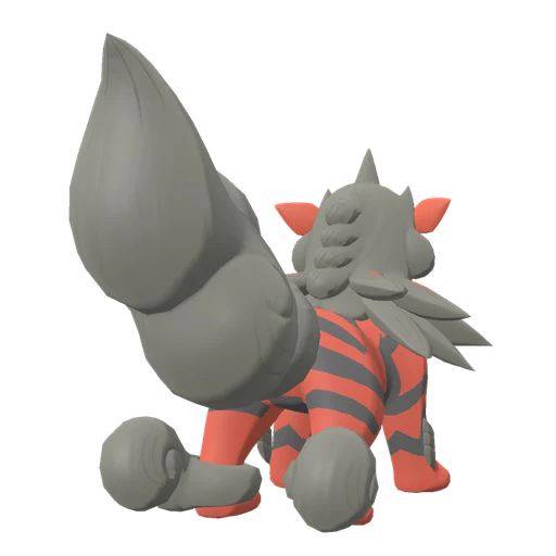 Arcanine Hisuian, Back, in Legends: Arceus