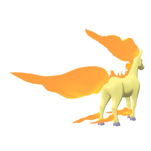 Rapidash, Back, in Legends: Arceus