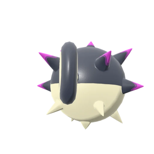 Qwilfish Hisuian, Back, in Legends: Arceus