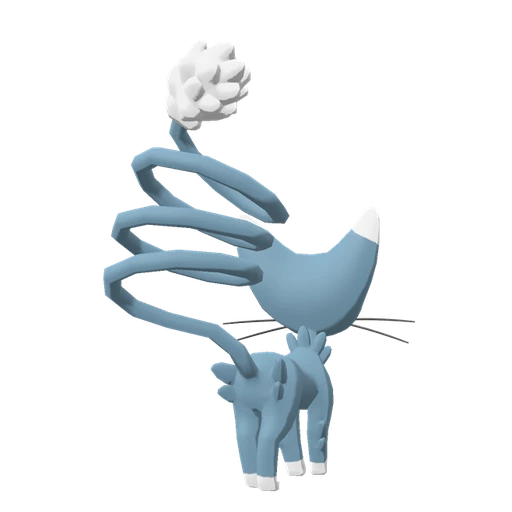 Glameow, Back, in Legends: Arceus