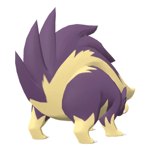 Skuntank, Back, in Legends: Arceus