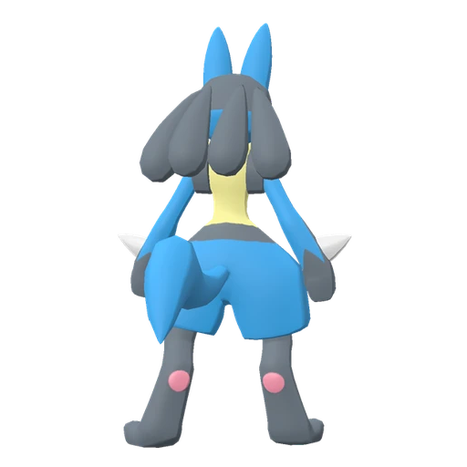 Lucario, Back, in Legends: Arceus