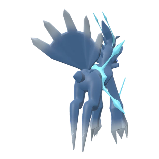 Dialga Origin Forme, Back, in Legends: Arceus
