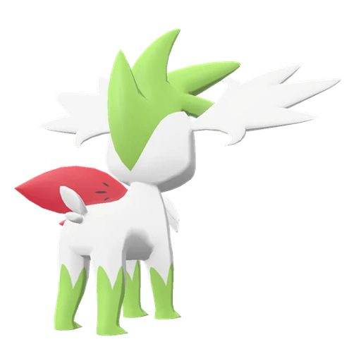 Shaymin Sky Forme, Back, in Legends: Arceus