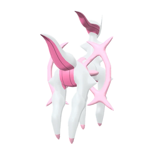 Arceus Fairy, Back, in Legends: Arceus