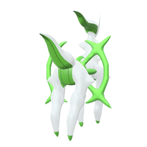 Arceus Grass, Back, in Legends: Arceus