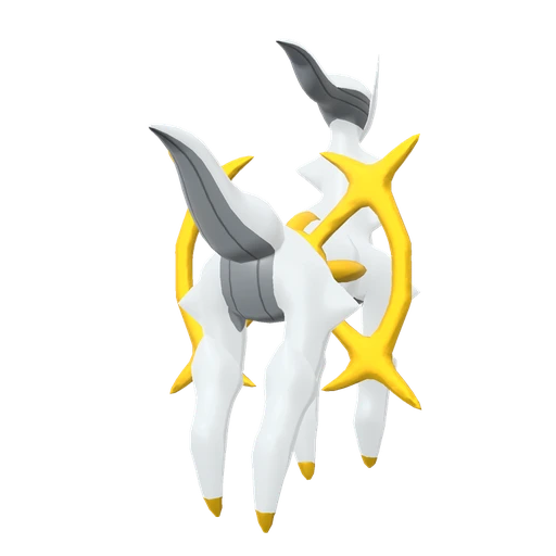 Arceus Normal, Back, in Legends: Arceus